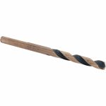 BARNES DISTRIBUTION Mechanics Drill Bit: 3/16" Dia, 135 &deg; Point, High Speed Steel, Straight-Cylindrical Shank, Split Point D20908-10
