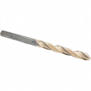 BARNES DISTRIBUTION Mechanics Drill Bit: 13/64" Dia, 135°, High Speed Steel, Straight-Cylindrical Shank, Split Point D20909