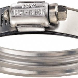 IDEAL TRIDON Hybrid Smart Clamp: 1.5 to 1.8125" Hose, 9/16" Wide, Stainless Steel 360030024051