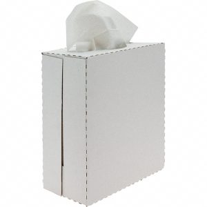 SELLARS WIPERS & SORBENTS Standard Wipes, Dry, Pop-Up Box, White PB-6020301 -OLD