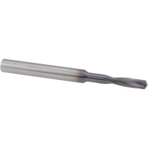 ACCUPRO Jobber Length Drill Bit: #30 (0.1285) Dia, 140 deg, Solid Carbide 4500042