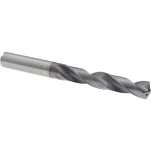 ACCUPRO Jobber Length Drill Bit: 11.80 mm (0.4646) Dia, 140 deg, Solid Carbide 4500231