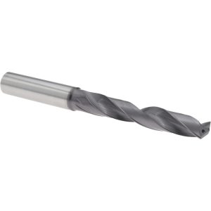 ACCUPRO Jobber Length Drill Bit: 10.70 mm (0.4213) Dia, 140 deg, Solid Carbide 4500254