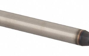 ACCUPRO Ball End Mill: 0.105" Dia, 0.315" LOC, 4 Flute, Solid Carbide 12464273