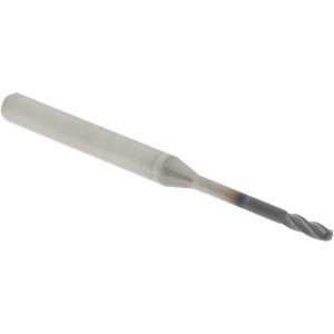 ACCUPRO Ball End Mill: 0.0625" Dia, 0.186" LOC, 4 Flute, Solid Carbide 14797506