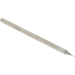 ACCUPRO Ball End Mill: 0.0156" Dia, 0.078" LOC, 3 Flute, Solid Carbide 14797445