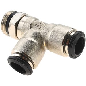 PRO-SOURCE Push-To-Connect Tube to Universal Thread Tube Fitting: 3/8" Thread 2556411363PRO