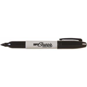DYMO Permanent Marker: Black, Alcohol Base, Fine Tip 33001