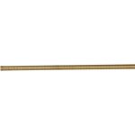 ALL AMERICA THREADED PRODUCTS General-Purpose Threaded Rod: 1-8, 6' OAL, Alloy Steel, Yellow Zinc Finish 07166