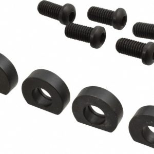 MITEE-BITE 5/16" Mild Steel Hex, 1/2-13 Stud Thread, Symmetrical Hex Clamp 10508