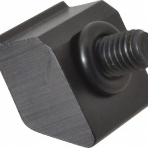 MITEE-BITE 1/2-13 Screw Thread, 1-1/2" Wide x 3/8" High, Serrated Steel Standard Style Screw Mount Toe Clamp 26080