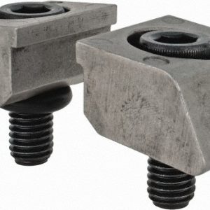 MITEE-BITE 1/2-13 Screw Thread, 1-1/2" Wide x 3/8" High, Smooth Steel Standard Style Screw Mount Toe Clamp 26085