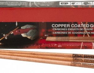 ARCAIR Stick Welding Electrode: 1/4" Dia, 12" Long, Copper 22043003