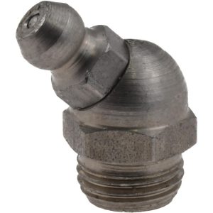 PRO-LUBE Standard Grease Fitting: 45 &deg; Head, M10 x 1 Metric GFT/SS/10145-10