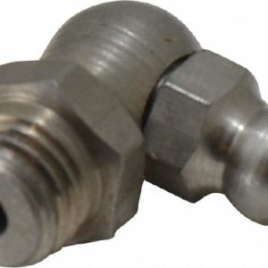 PRO-LUBE Standard Grease Fitting: 90 &deg; Head, M8 x 1 Metric GFTSS/8/1/90-10
