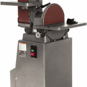 JET 48" x 6" Vertical Combination Sanding Machine: 12" Disc Dia 414551
