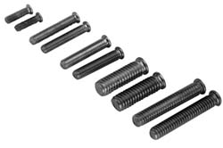 KEYSTONE FASTENING TECHNOLOGIES 10-24, Stainless Steel Threaded Flanged Studs 4083717