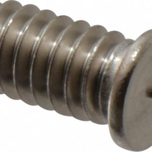 KEYSTONE FASTENING TECHNOLOGIES 1/4-20, Stainless Steel Threaded Flanged Studs 4083814