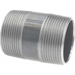 VALUE COLLECTION Black Pipe Nipple: 1-1/2" Dia x 2-1/2" Long, Schedule 40 NB08025