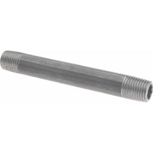 VALUE COLLECTION Black Pipe Nipple: 1/4" Dia x 4" Long, Schedule 40 NB02040