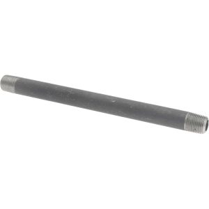 VALUE COLLECTION Black Pipe Nipple: 1/8" Dia x 5" Long, Schedule 40 NB01050
