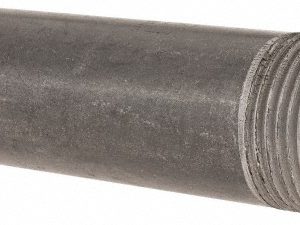 B&K MUELLER Black Pipe Nipple: 1" Dia x 5" Long, Schedule 40 585-050HN