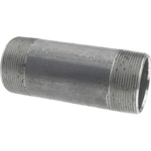 B&K MUELLER Black Pipe Nipple: 2" Dia x 5-1/2" Long, Schedule 40 588-055HC