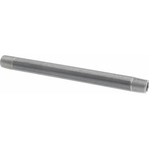 VALUE COLLECTION Black Pipe Nipple: 1/4" Dia x 6" Long, Schedule 40 NB02060