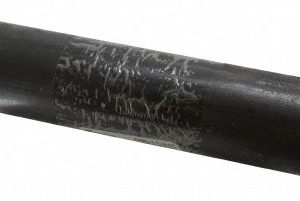 B&K MUELLER Black Pipe Nipple: 1-1/4" Dia x 11" Long, Schedule 40 586-110HC
