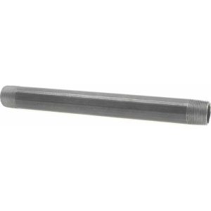 B&K MUELLER Black Pipe Nipple: 1" Dia x 12" Long, Schedule 40 585-120HN