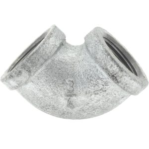 VALUE COLLECTION Malleable Iron Pipe 90 &deg; Elbow: 3/4" Fitting MSC-62146741