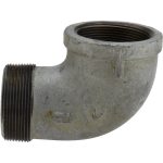 VALUE COLLECTION Malleable Iron Pipe 90 &deg; Street Elbow: 2" Fitting G-S9020