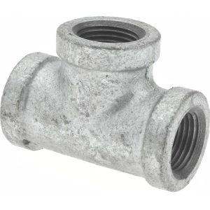 B&K MUELLER Malleable Iron Pipe Tee: 3/8" Fitting 510-602HN