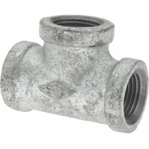 VALUE COLLECTION Malleable Iron Pipe Tee: 1/2" Fitting G-TEE05