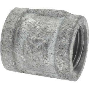 B&K MUELLER Malleable Iron Pipe Coupling: 1/2" Fitting 511-203HN