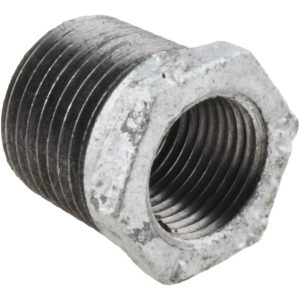 VALUE COLLECTION Malleable Iron Pipe Bushing: 1/2 x 3/8" Fitting MSC-62148069