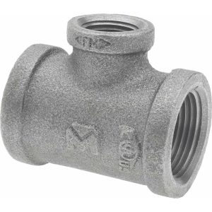 B&K MUELLER Black Reducer: 1 x 1/2", Threaded 520-753HN