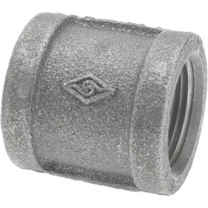 VALUE COLLECTION Black Coupling: 3/4", Malleable Iron B-CPL07