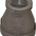 B&K MUELLER Black Reducing Coupling: 1-1/2 x 1", Threaded 521-375HC