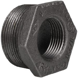 B&K MUELLER Black Bushing: 1-1/2 x 1", Threaded 521-975HC