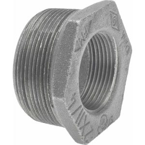 B&K MUELLER Black Bushing: 2 x 1-1/4", Threaded 521-986HC