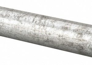 B&K MUELLER Galvanized Pipe Nipple: 3/4", 7" Long, Schedule 40, Steel 564-070HC