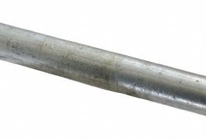 B&K MUELLER Galvanized Pipe Nipple: 3/8", 8" Long, Schedule 40, Steel 562-080HC