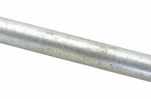 B&K MUELLER Galvanized Pipe Nipple: 1/2", 10" Long, Schedule 40, Steel 563-100HN