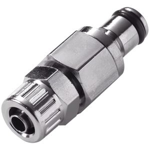 CPC COLDER PRODUCTS Push-to-Connect Tube Fitting: Coupling Insert, Straight, 1/4" OD MC2004NA