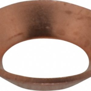 PARKER Copper Flared Tube Gasket: 1/2" Tube OD, 45 &deg; Flared Angle 2GF-8