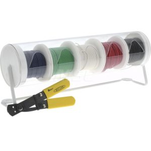 ALPHA WIRE 22 AWG, 7 Strand, 500' OAL, Hook Up Wire HUKIT20 NC032