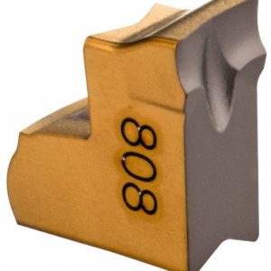 ISCAR Cutoff Insert: TAGR4J4D IC808, Carbide, 4.00 mm Cutting Width, 0.1575" Cutting Width 6011437