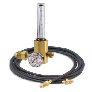 SMITH/MILLER 0 to 50 SCFM Flow Range, 580 CGA Inlet Connection, 3,000 Max psi, Argon/CO2/Helium & Argon/C02 Mix Welding Regulator H2051B-580H