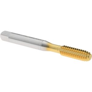 ACCUPRO Thread Forming Tap: 1/4-20 UNC, 3B Class of Fit, Bottoming Chamfer, High-Speed Steel, Titanium Nitride Finish 12645-01T
